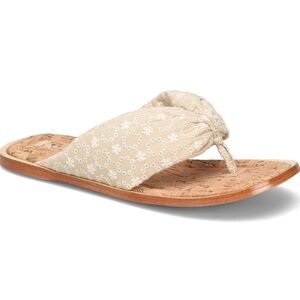 Korks By Kork-ease Poppy Thong Sandals Daisy Size 8